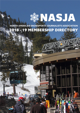 19 Membership Directory 2018-2019 Press & Corporatemember Directory Contents