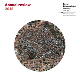 RGS-IBG Annual Review 2018