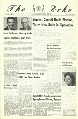 The Echo: March 20, 1964