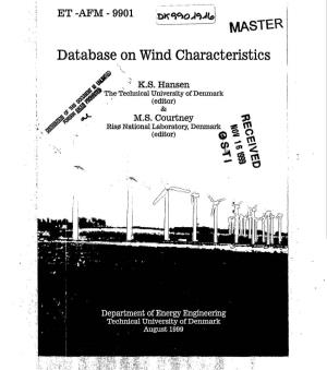 Database on Wind Characteristics L