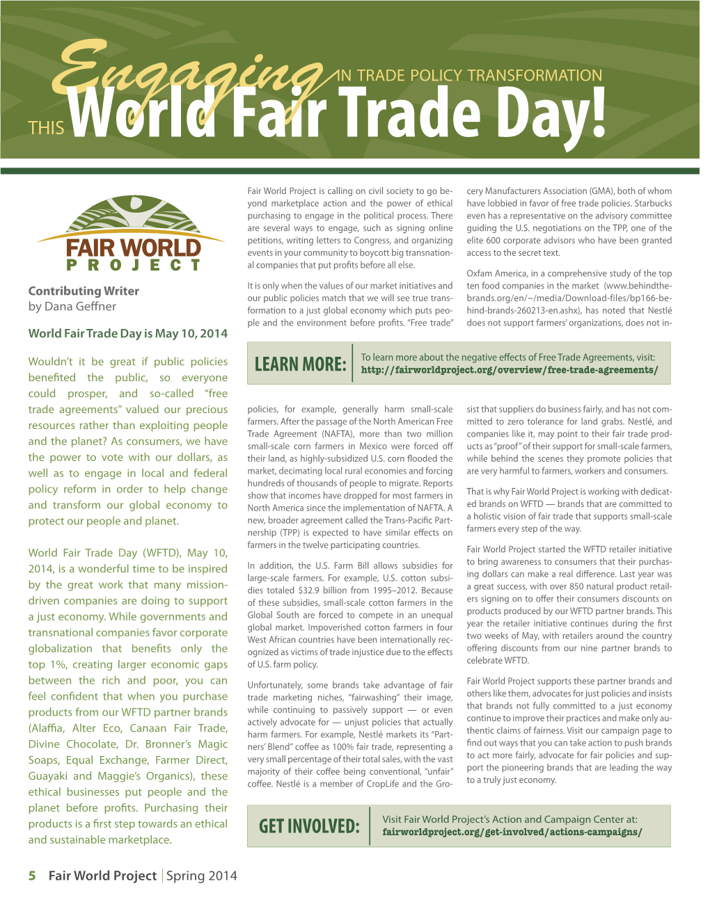 World Fair Trade Day!