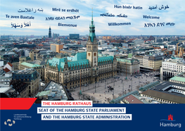 The Hamburg Rathaus Seat of the Hamburg State Parliament and the Hamburg State Administration