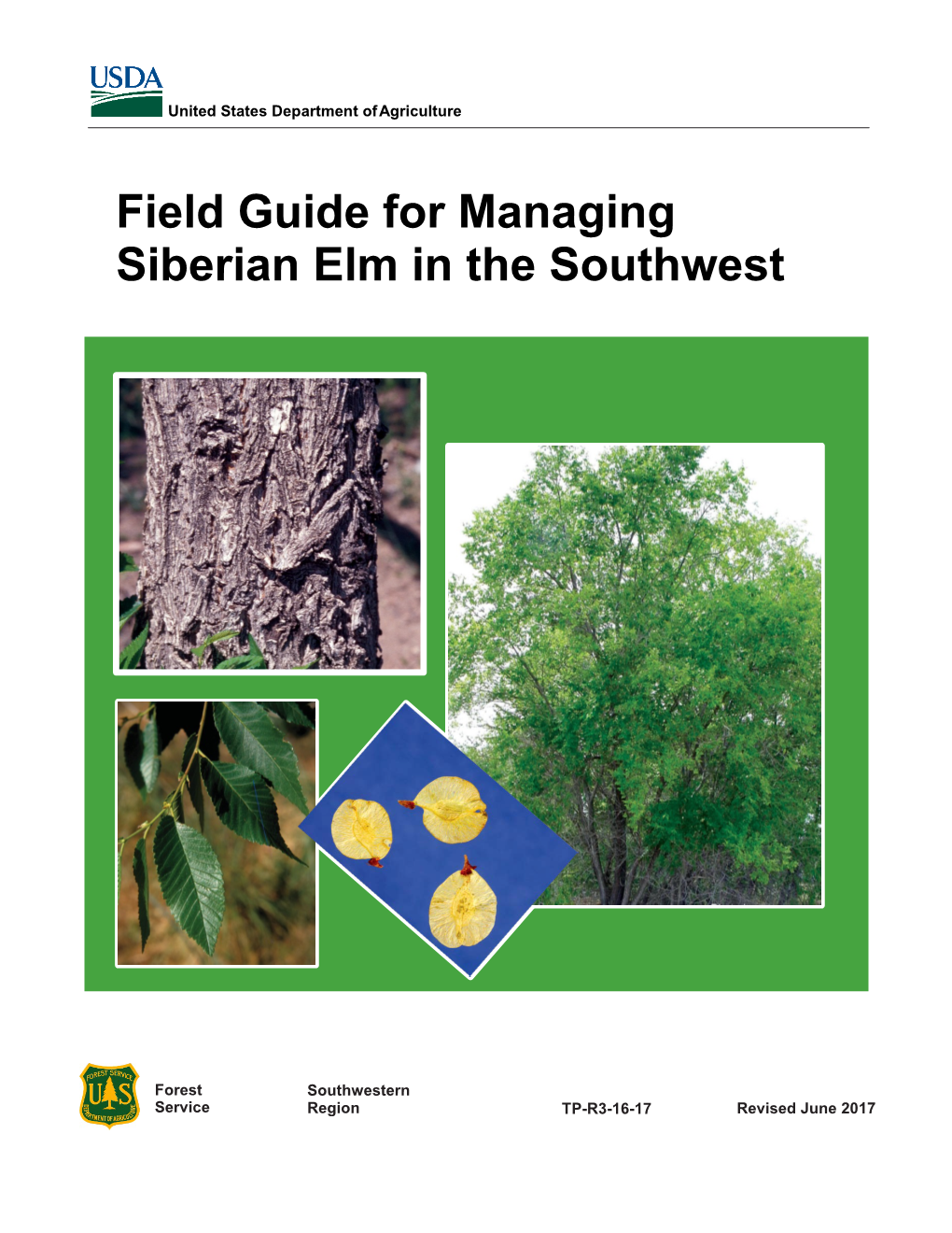 Field Guide for Managing Siberian Elm in the Southwest