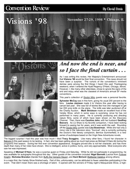 Visions ‘98 Would Be Their Final Convention