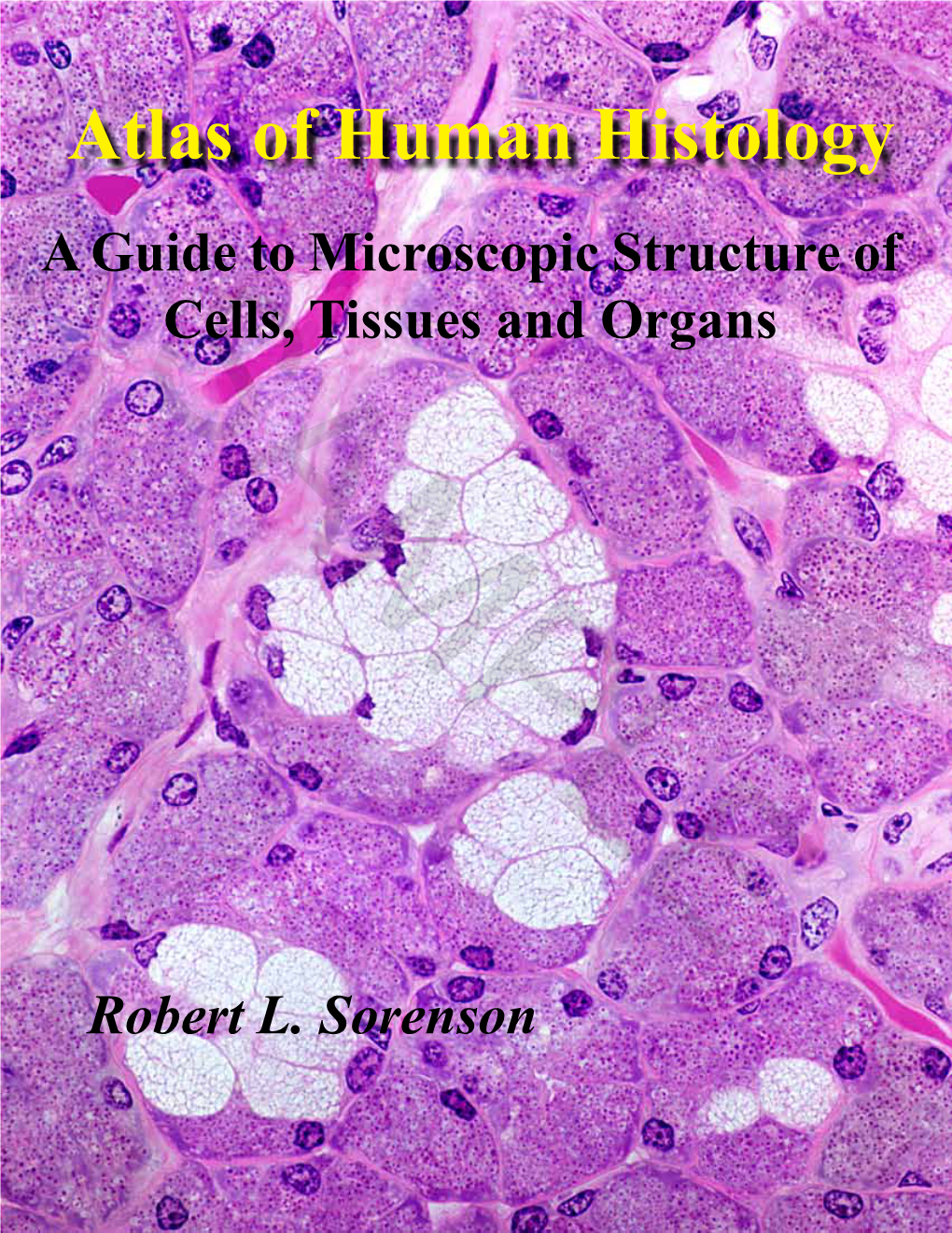 Sorenson Atlas of Human Histology Chapters-1-And-14