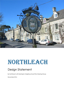 NORTHLEACH Design Statement