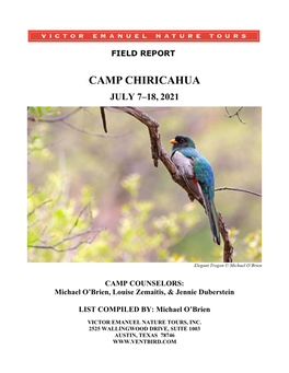 Camp Chiricahua