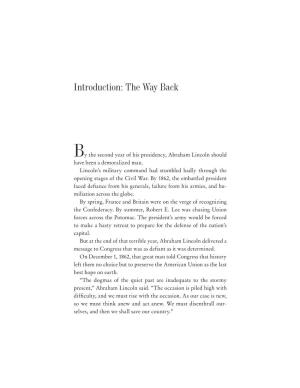 Introduction: the Way Back