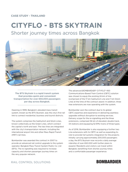 BTS Skytrain Shorter Journey Times Across Bangkok