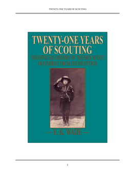 Twenty-One Years of Scouting