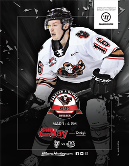 Game Day Program Brought to You by 16 • K Y Le Ol