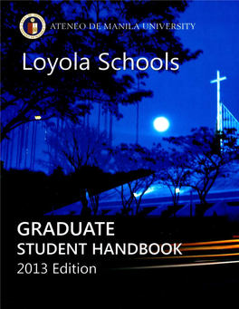 Graduate Student Handbook