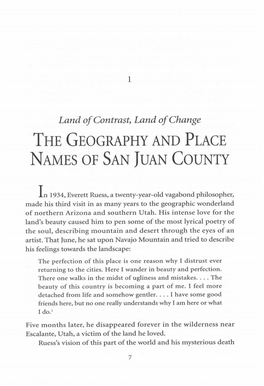 Names of San Uan County