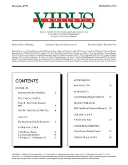 Virus Bulletin, December 1992