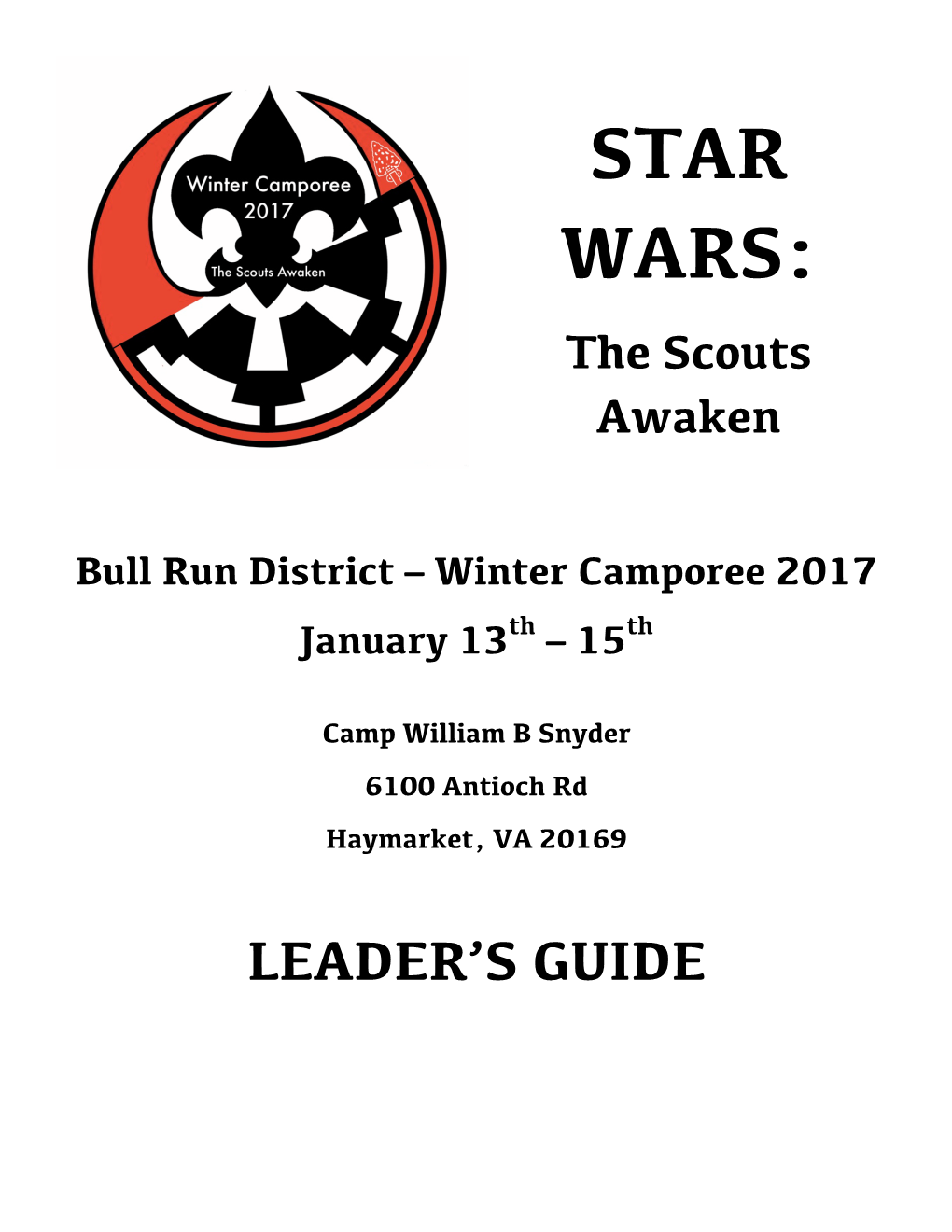 STAR WARS: the Scouts Awaken