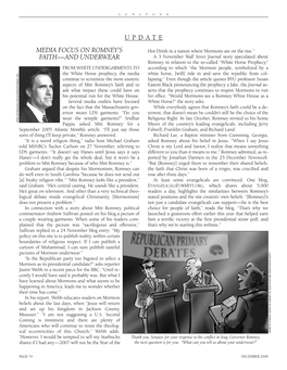 ISSUES.ORG/GOVERNOR/ROMNEY.JPG Pappu Asked Mitt Romney for a Fifteen of the Country’S Leading Evangelicals, Including Jerry September 2005 Atlantic Monthly Article