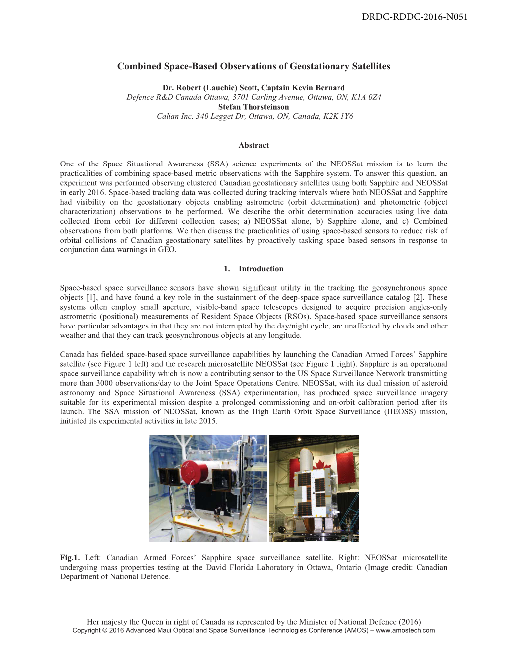 Determination of Spin Axis Orientation Of