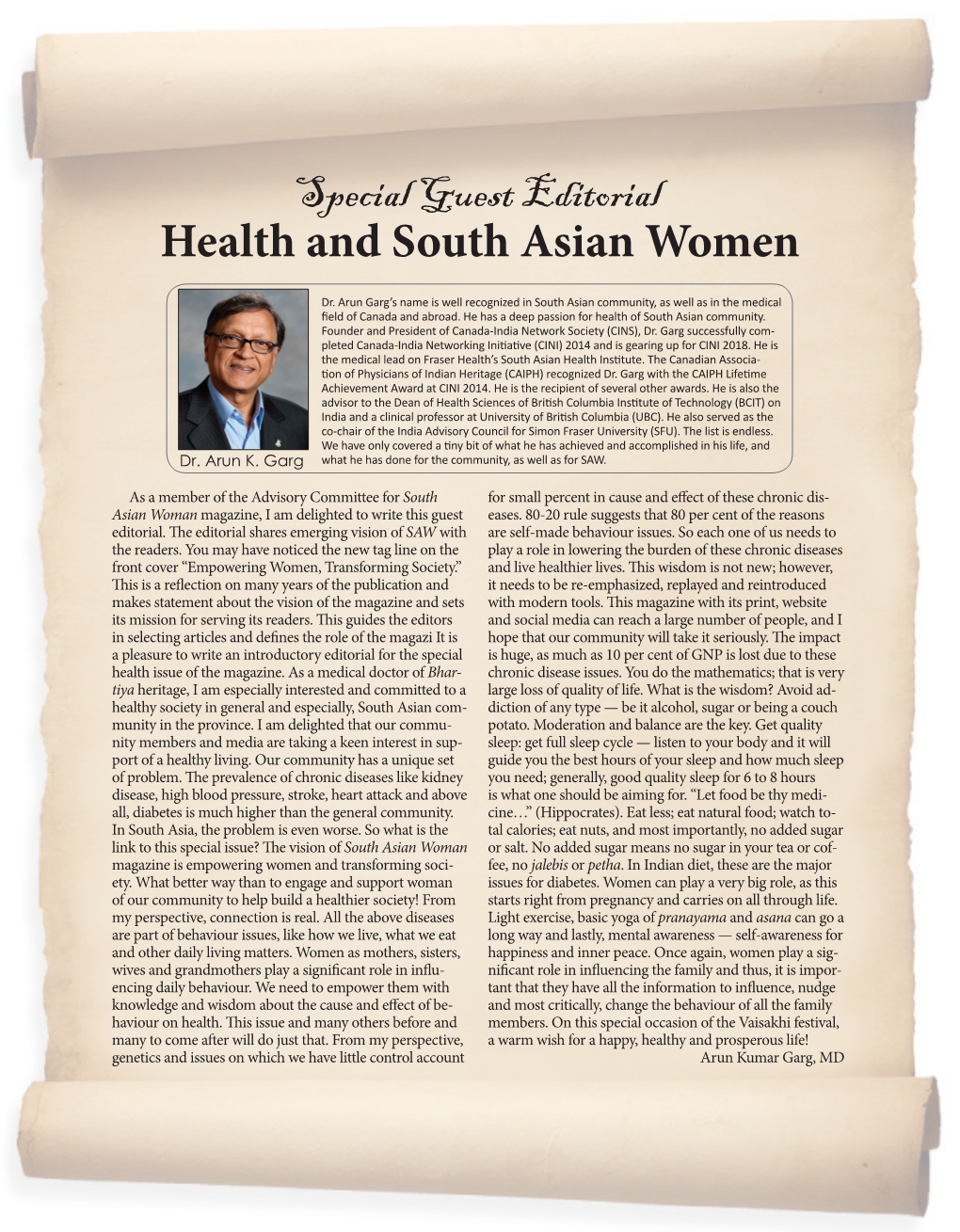 Health and South Asian Women