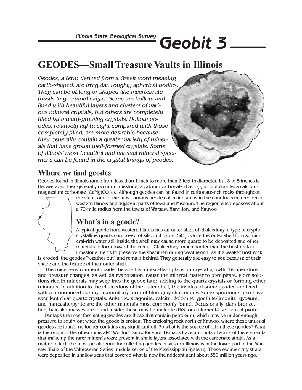 Geobit 3: Geodes