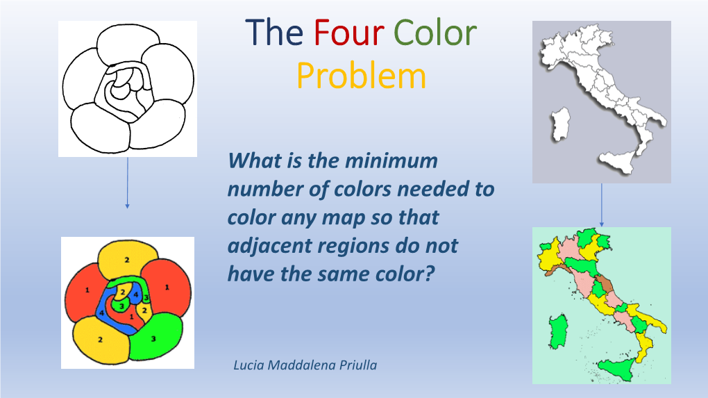 The Four Color Conjecture: Every Plane Graph Is 4-Region-Colorable