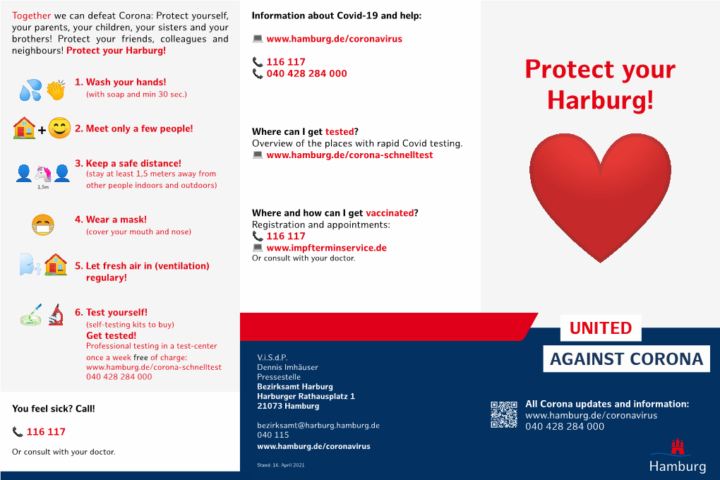 Protect Your Harburg!  116 117  040 428 284 000 Protect Your  1