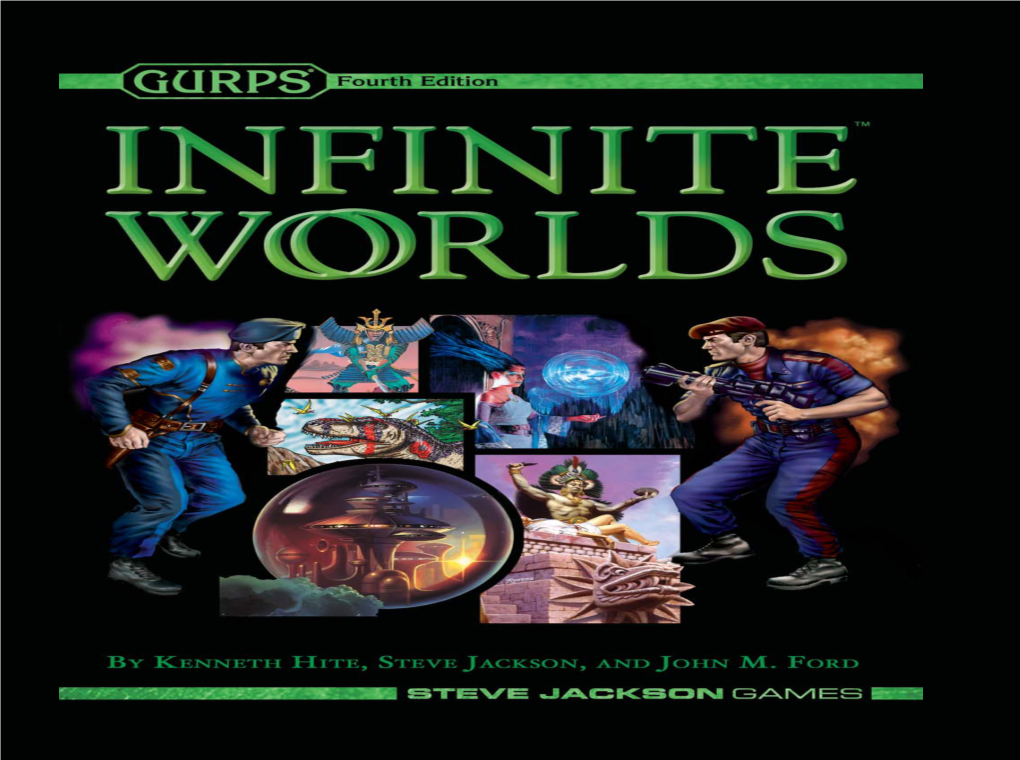 GURPS Infinite Worlds, 1St Printing