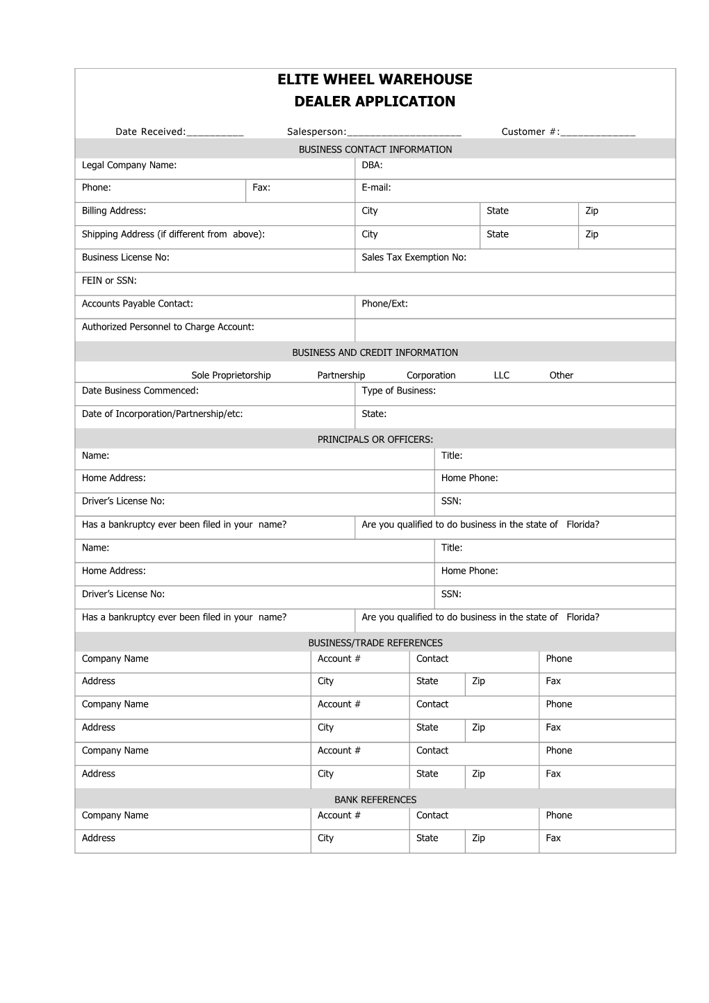 2. Copy of Sales/Use Tax Or Exemption Certificate Provided by State