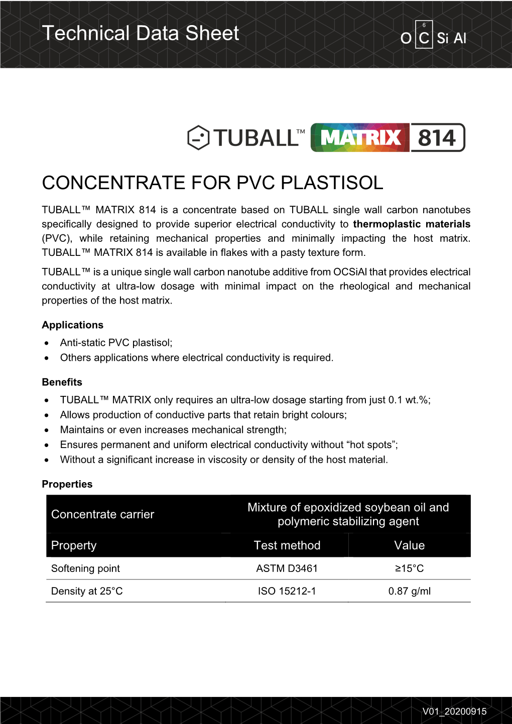 Technical Data Sheet