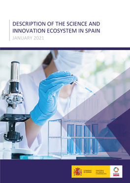 Description of the Science and Innovation Ecosystem in Spain