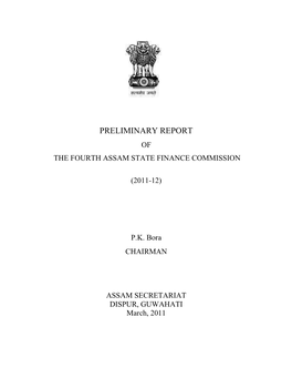 Preliminary Report Finanal FASFC 2010-11