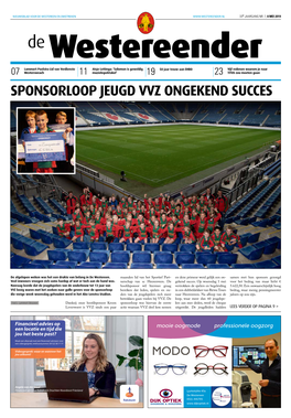 Sponsorloop Jeugd Vvz Ongekend Succes