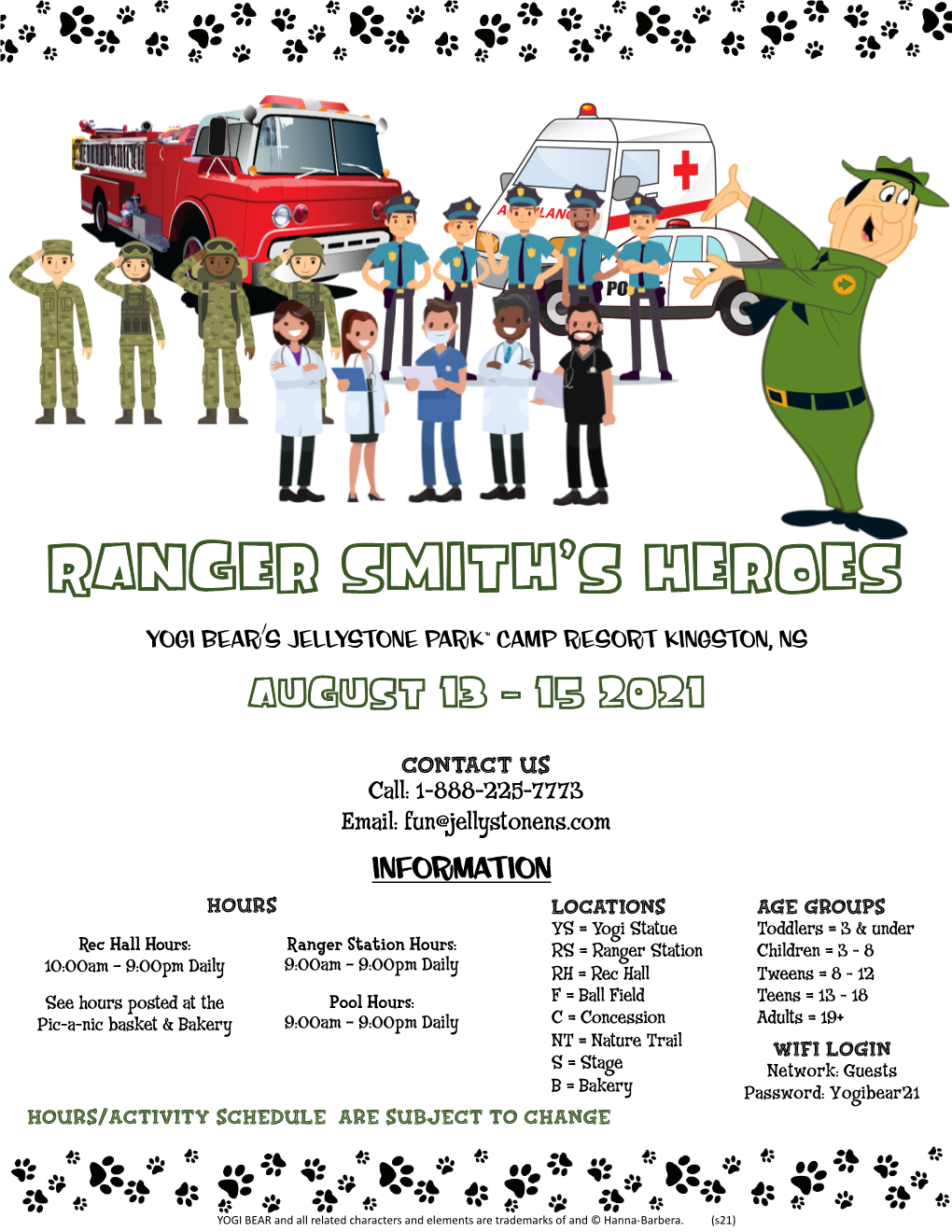 Ranger Smith's Heroes