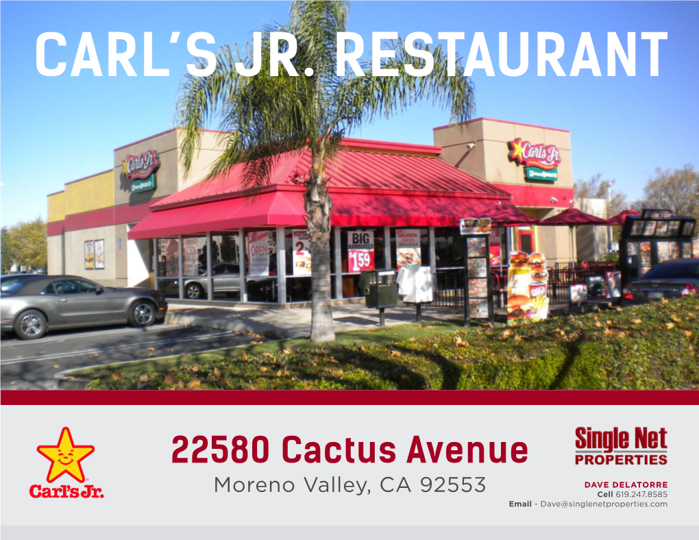 Carl's Jr. Restaurant