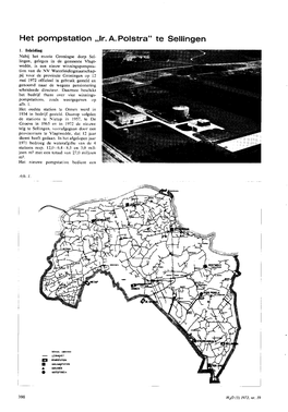 Het Pompstation „Ir. A. Polstra" Te Sellingen