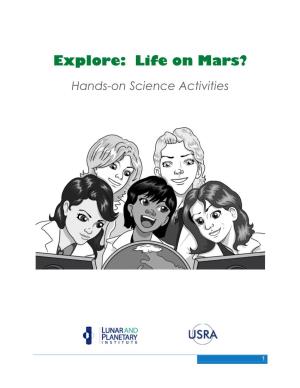 Life on Mars? : Hands-On Science Activities