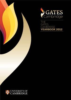 The Gates Cambridge YEARBOOK 2012 Class of 2012