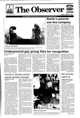 Underground Gay Group Files for Recognition