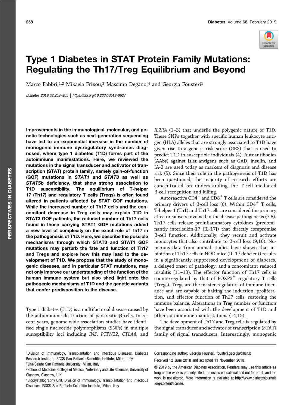 Type 1 Diabetes in STAT Protein Family Mutations: Regulating the Th17/Treg Equilibrium and Beyond