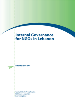 Internal Governance for Ngos in Lebanon