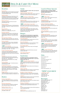 Download Carry out Menu