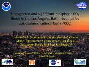 Unexpected and Significant Biospheric CO Fluxes in the Los Angeles Basin