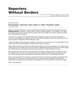 Reporters Without Borders Dead-In-28-08-2013,45113.Html