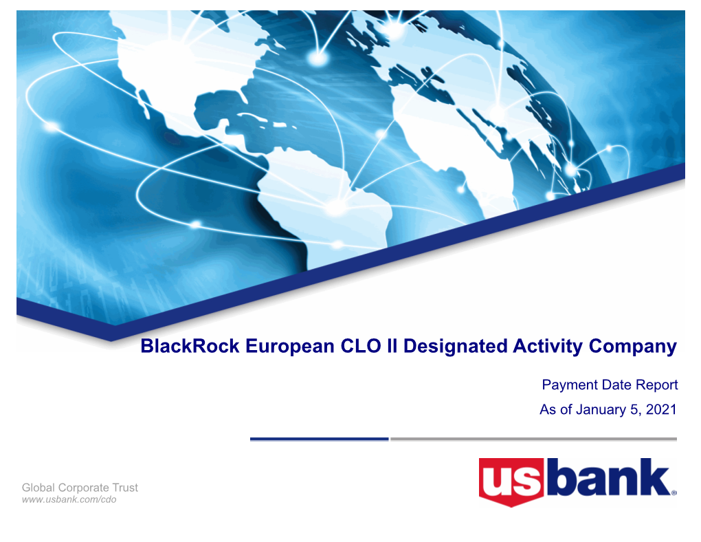 Blackrock European CLO II Designated Activity Company