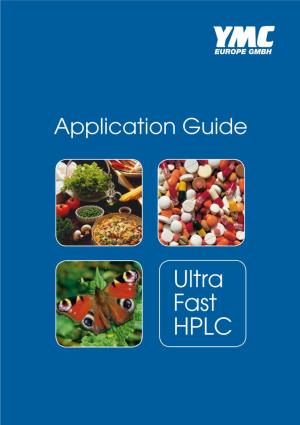 Ultra Fast HPLC Food & Beverages YMC Ultraht
