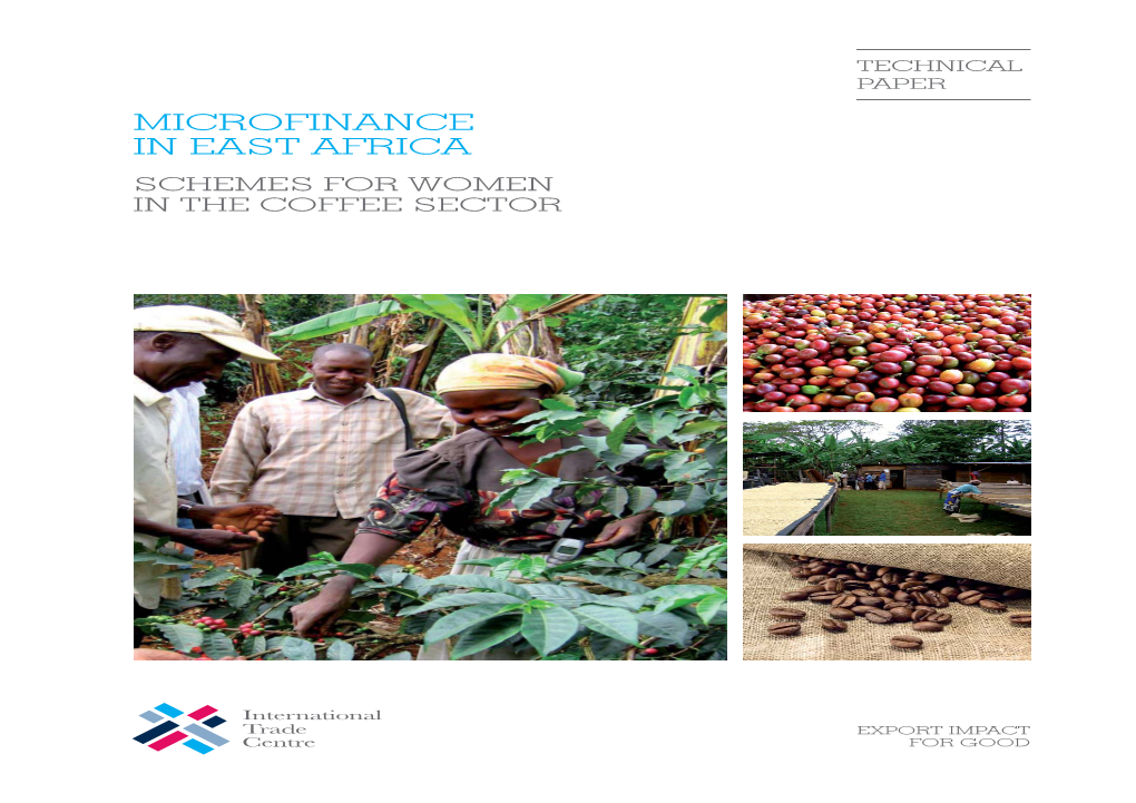 Microfinance in East Africa – Schemes for Women in the Coffee Sector