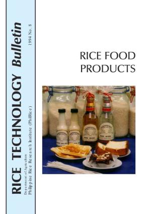 TB-08 Rice Food Products