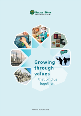 Growing Through Values ANNUAL REPORT 2018 ANNUAL