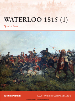 WATERLOO 1815 (1) Quatre Bras