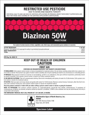 Diazinon 50W INSECTICIDE