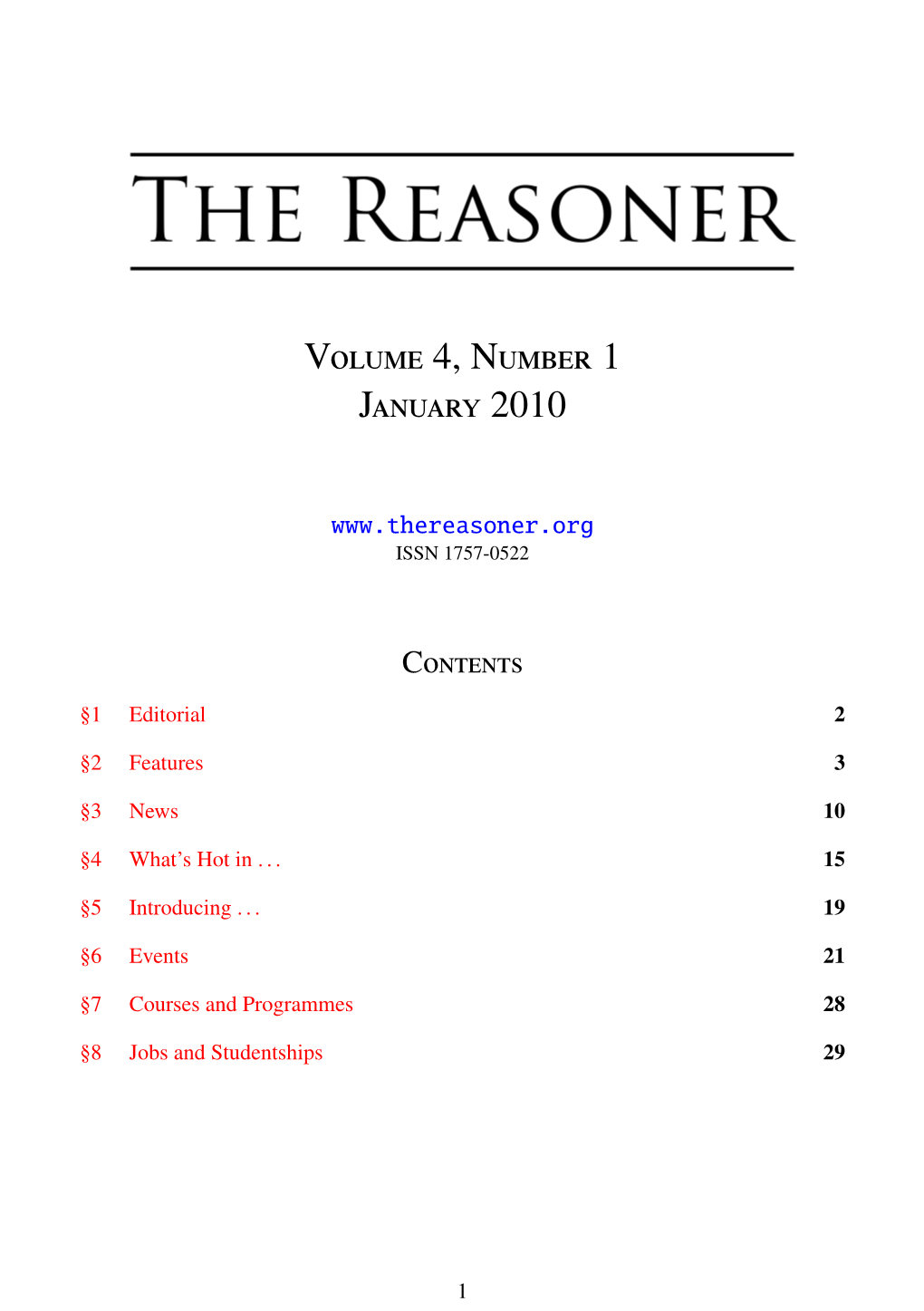 Volume 4, Number 1 (Optimised for Screen Readers)